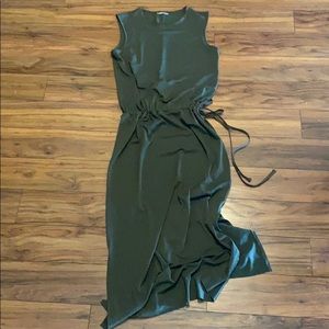 Army green Zara dress